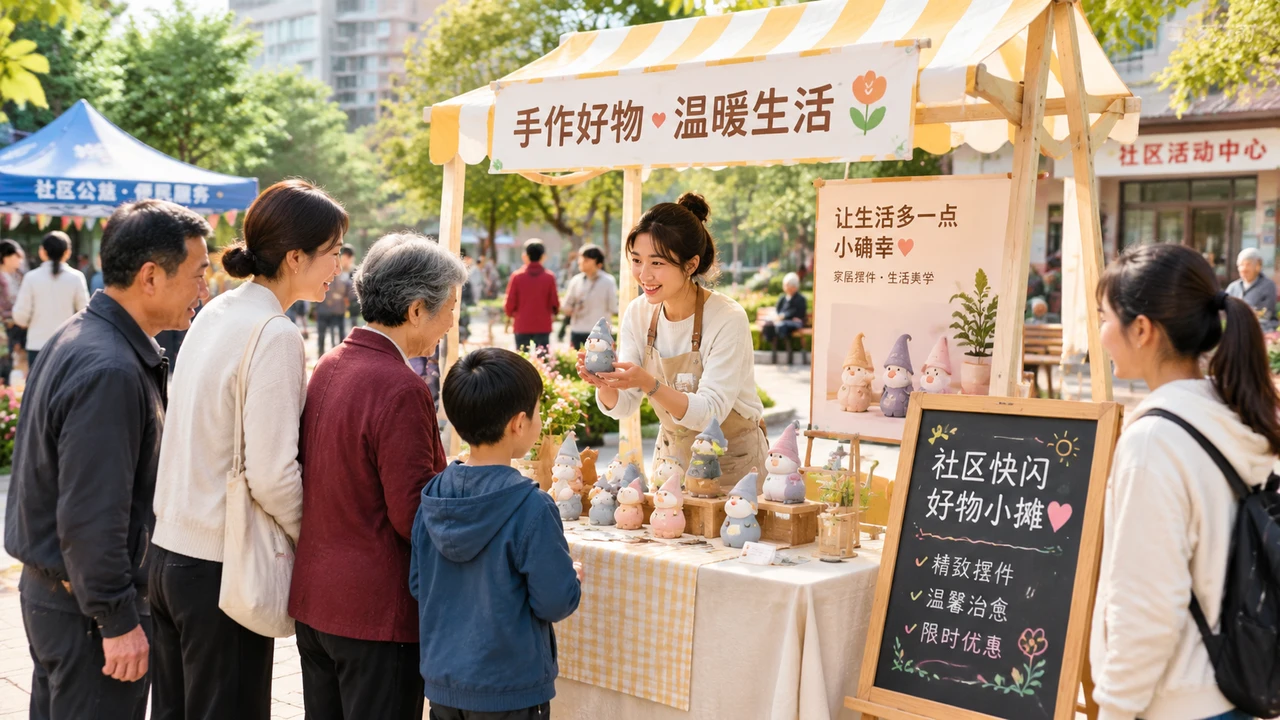 社区快闪摊位运营服务怎么起步：场地合作、商户招募与单场盈亏