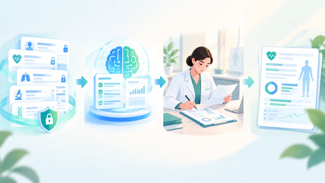 AI 辅助健康报告生成服务怎么验证：工具链选择、专业审核与合规边界