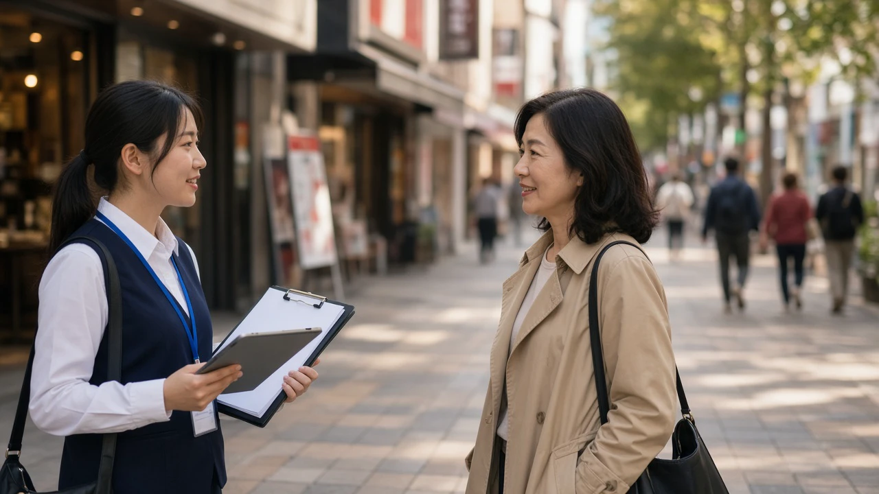 街头访问员兼职值得接吗：有效问卷口径、路线耗时、拒访应对与计件核账